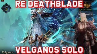 LOST ARK | DEATHBLADE | VELGANOS SOLO | 1385 GUARDIAN RAID |