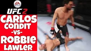 Carlos Condit -Vs- Robbie Lawler ☆EA SPORTS™ UFC 2☆