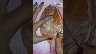 ||sri Krishna leaf cutting art||#shortvideo#karabi#viral#viralvideo#leaf cutting art #leaf#