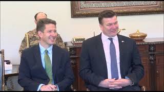 Call on the Prime Minister by UK Minister for Armed Forces James Heappey*