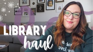 WHAT DO I HAVE CHECKED OUT?! | Library Haul