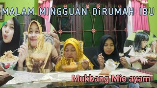 Mukbang Indonesia ⁉️|| Nginep rumah Mbah uti || mukbang tipis tipis bareng Adik bontot