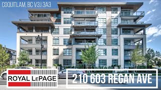 SOLD! 210 603 Regan Avenue, Coquitlam, BC V3J 3A3