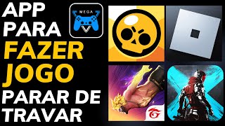 APLICATIVO para FAZER os JOGOS PARAREM de TRAVAR - AUMENTAR o FPS e TIRAR o LAG