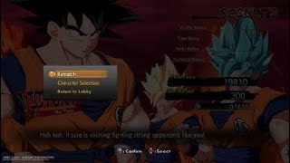 DRAGON BALL FighterZ team goku vs team Frieza