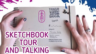 My Watercolor SKETCHBOOK TOUR  (and talking about why I don't do sketchbooks anymore)