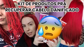 PRODUTOS PARA RECUPERAR CABELO DANIFICADO