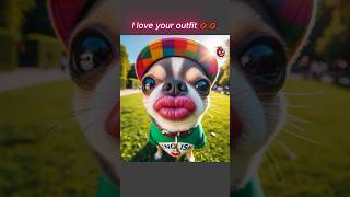 I love your outfit #chihuahua #ai #funny #chatgptmemes