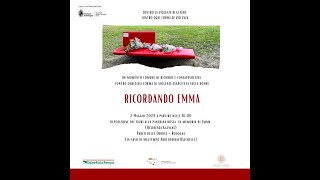 Commemorazione Emma Pezemo 2 maggio 2023