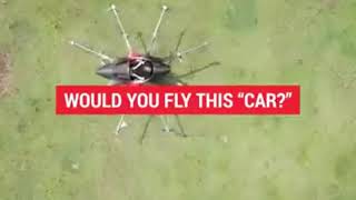 Passenger Drone called a Flying Car undergoing performance test