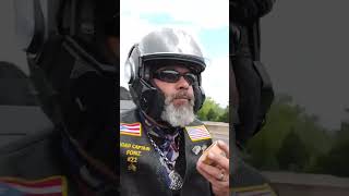 Eating on the go #usa4cornerstour2023 #bikerlife