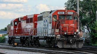 1080p HD: A few trains around the O'Hare area. 9/2/14