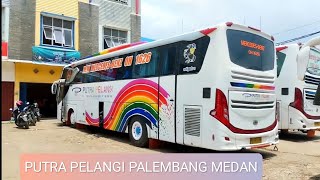 bus putra pelangi Palembang Medan