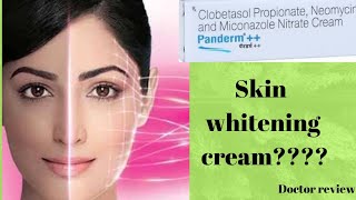 Panderm cream/ panderm ++ cream / Quadriderm/ 4derm cream review/ skin whitening cream