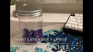 The Akko Lavender V3 Pros… | Switch Review!