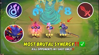 MAGIC CHESS “MOST BRUTAL SYNERGY” OF 2024 ‼️✅ | 1 SHOT L