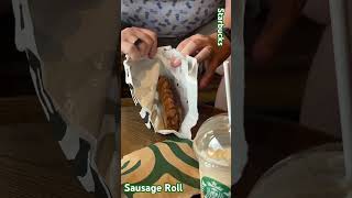 Starbucks Sausage Roll Antipolo Philippines review #shorts #starbucks #food  #asia