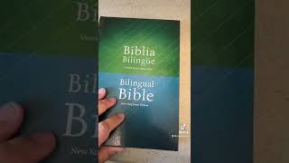 bilingual bible/Spanish/English/bible review/ bible for beginners