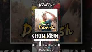 aankhon mein yade song by Danish zehen #trend #missyoudanishzehen #coversong#shorts #whatsappstatus