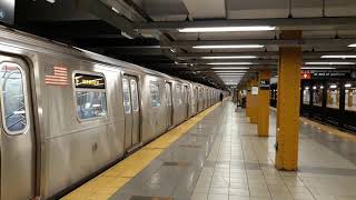 Queens bound F train departing 14 St-8 Av