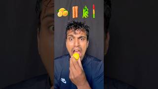 Eating Challenge ASMR🍋🌭🫑🍡🤯 #funny #food #challenge