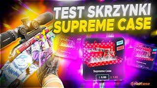 ✨TEST SKRZYNKI SUPREME CASE NA HELLCASE 🔥HELLCASE