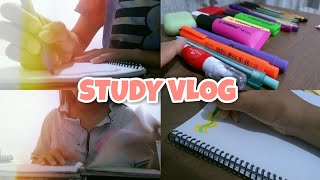 STUDYVLOG: Estudando sem computador só com meu telefone ✨📚