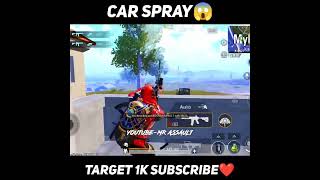 M416 SANANA CAR SPRAY😱 #shorts #short #bgmi #pubgmobile #mrassault