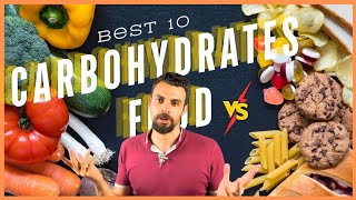 احسن ١٠ حاجات غنية بالكربوهيدرات الصحية | Best 10 food that contain healthy carb