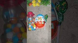 Candy Pop 📍& Jems in Kinder Joy Box #shorts #candy #lollipop