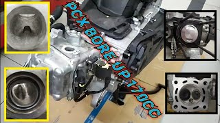 BORE UP PCX 170CC ||| Blok Moto1 Piston 61mm