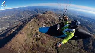 Volo in parapendio da Valcava al Resegone.