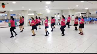 Life Is Like A Runway Line Dance - Demo By D'Sisters & Friends LDG @TheAlleebee