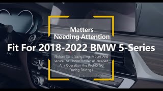 How to update Phone Holder for BMW 5 Series 2018-2022