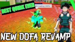 DOFA REVAMP IS HERE AND IT IS OP | Dofa showcase | Boku no Roblox Remastered