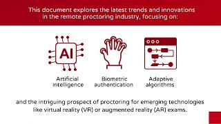 Innovations and Trends in remote proctoring