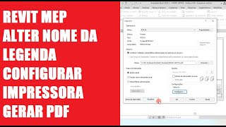 Aula 50 Revit MEP Exemplo imprimindo, criando arquivos pdf detalhes hidrossanitario