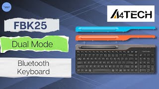 A4tech FBK25 Dual Mode Bluetooth Keyboard Unboxing