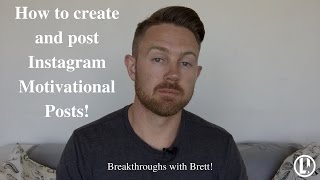 How to Create Instagram Motivational Post