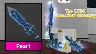 Pearl Knife Godly Giveaway In Roblox Mm2