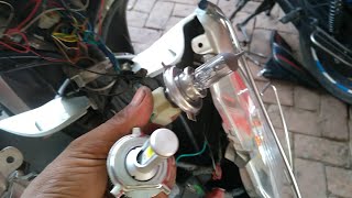 AC to DC ( How to install LED headlight )