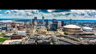 Riding Into New Orleans! (Louisiana--off the I-10)...