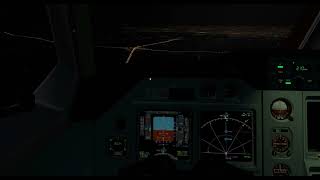 Tupolev 204C landing ZHCC ILS 12L