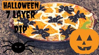 Halloween Seven Layer Dip| Vlogtober Day 8