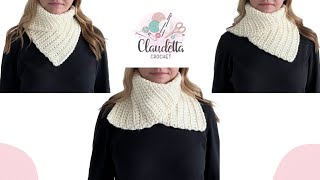 How to Crochet a Versatile Cowl – 1 Pattern, 3 Stunning Styles! Beginner-Friendly