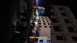 Digha beach Road in night🌃