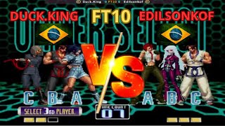 KOF2002 DUCK.KING VS EDILSONKOF FT10