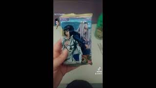 Wafer Jojo Golden Wind + Card & Tea