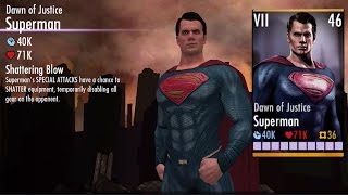 Injustice iOS | DAWN OF JUSTICE SUPERMAN REVIEW!