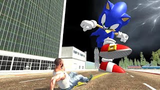 Franklin Fight With Giant Sonic - Indian Bike Driving 3D